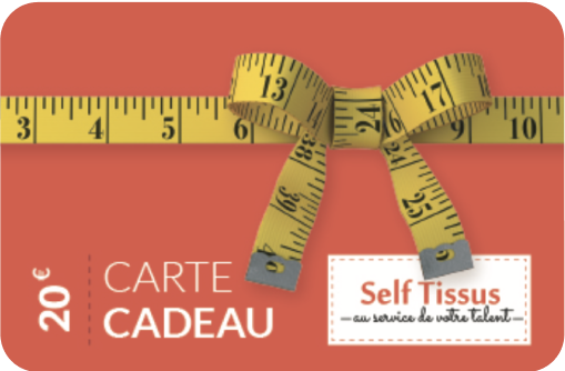 Carte cadeau SelfTissus